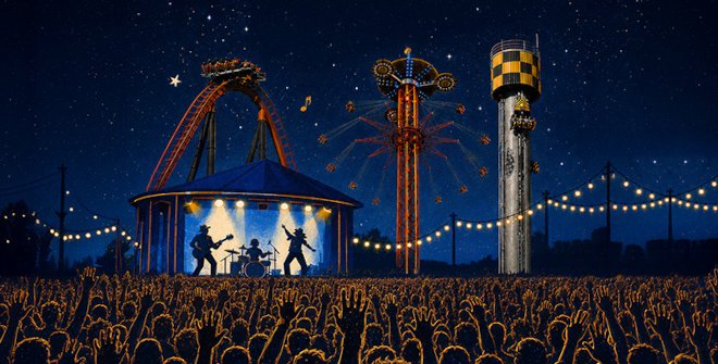El Parque de Atracciones de Madrid estrena conciertos bajo las estrellas, un nuevo show de Bluey y más novedades este verano