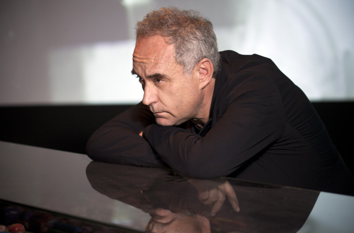 Ferrán Adriá y la Fundación Telefónica «auditan» el proceso creativo