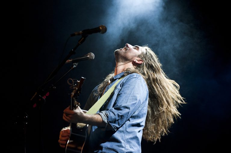 Andrés Suárez en concierto en el Palacio Vistalegre