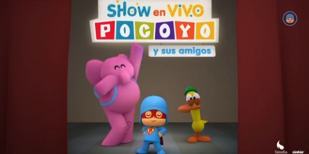 Pocoyó y sus amigos, en el Teatro Compac Gran Vía