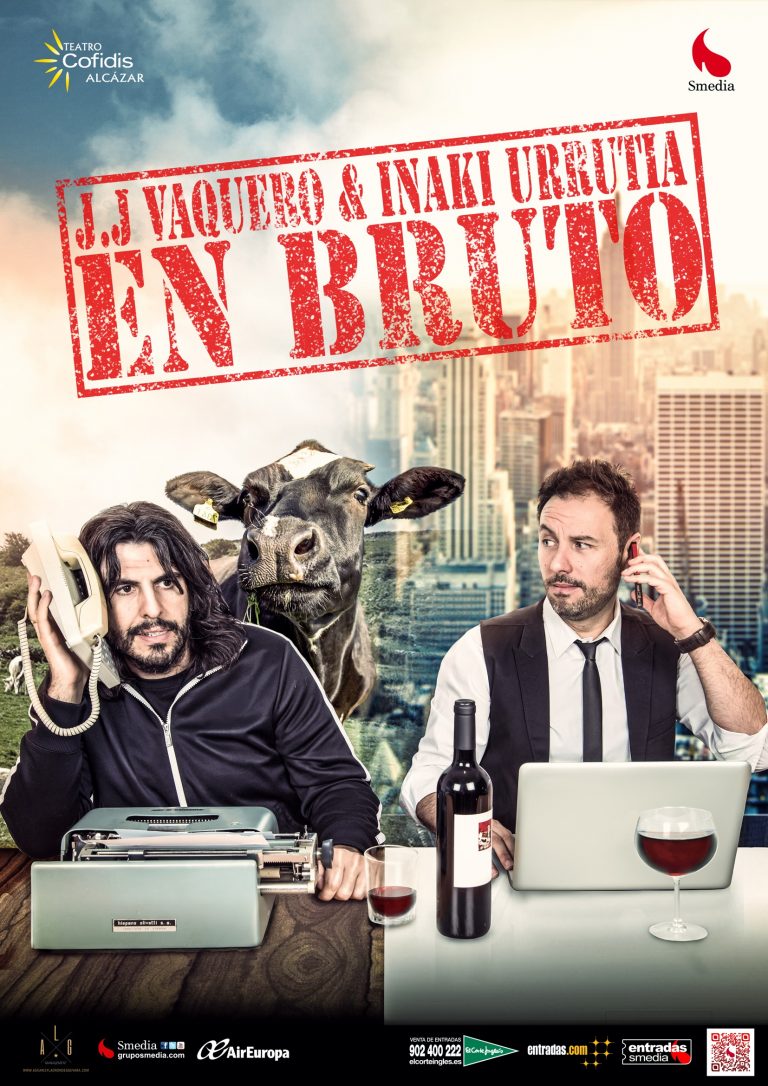 JJ Vaquero e Iñaki Urrutia presentan ‘En bruto’