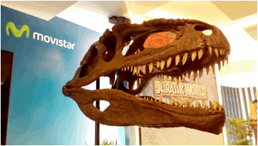 Un parque de dinosaurios en pleno corazón de Madrid