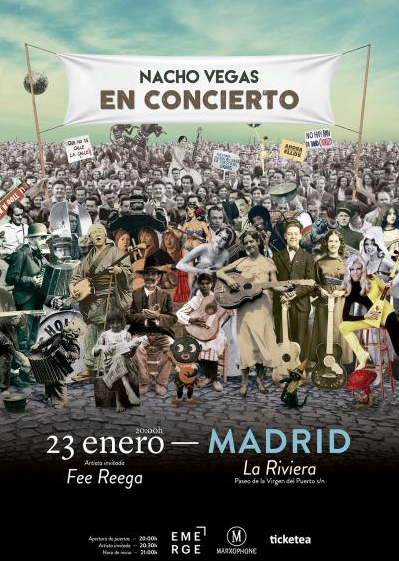 Las «Canciones populistas» de Nacho Vegas llegan en enero a Madrid