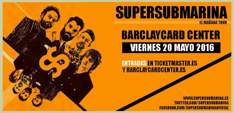 Supersubmarina cerrará su nueva gira en Madrid