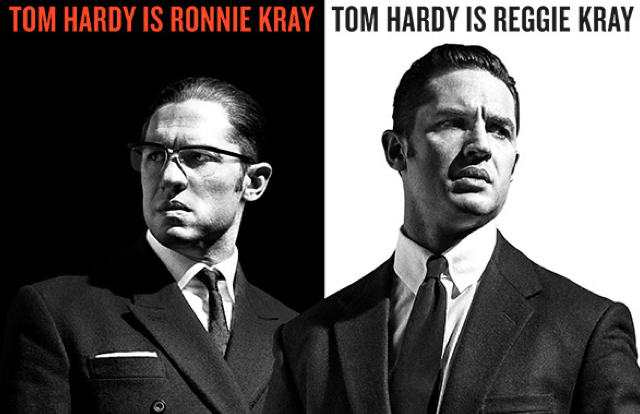 Llega “Legend”, una de gángsters con el británico Tom Hardy interpretando los dos papeles protagonistas