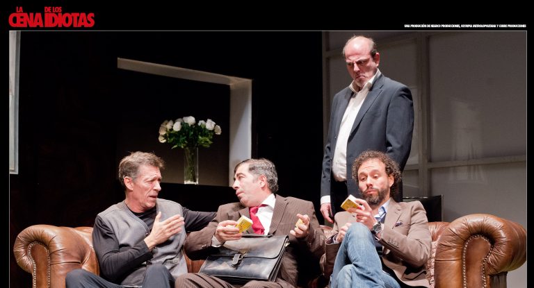 ‘La cena de los idiotas’ aterriza en el Teatro Muñoz Seca