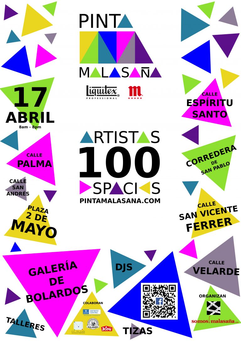 Malasaña lucirá radiante gracias a ‘¡Pinta Malasaña!’