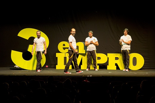 El público vuelve a ser el protagonista de ‘3 en impro’