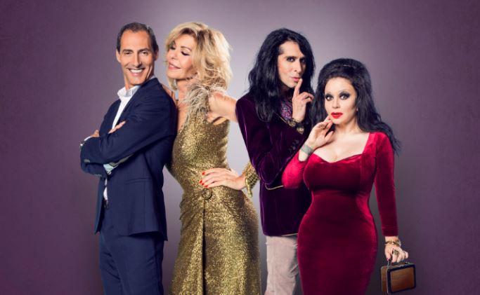 Alaska y Mario Vaquerizo acompañan a Bibiana Fernández en ‘El amor sigue en el aire’