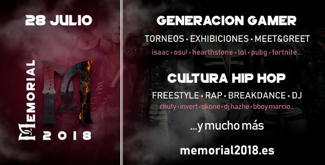 Los ‘gamers’ de ayer y de hoy se unen en Memorial 2018