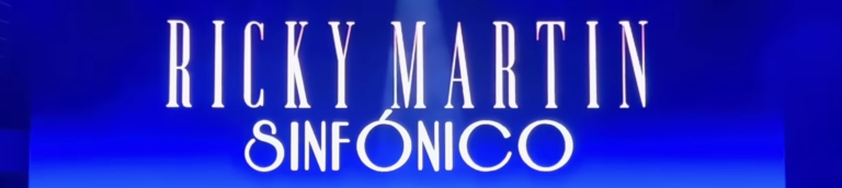 Ricky Martin «Sinfónico» llega a Madrid por Navidad